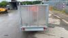 7 x 4 single axle trailer c/w mesh side & ramp door (unused) - 4