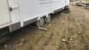 American make-up twin axle trailer c/w slide out room - 14