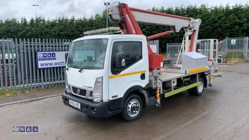 2016 NISSAN CABSTAR NT400 3512 lwb c/w MULTITEL MJ201 21m lift (BX65 HXE)(V5 & manual in office) (All hour and odometer readings are unverified and unwarranted)