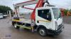 2016 NISSAN CABSTAR NT400 3512 lwb c/w MULTITEL MJ201 21m lift (BX65 HXE)(V5 & manual in office) (All hour and odometer readings are unverified and unwarranted) - 4