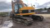 2010 JCB JZ255 steel tracked excavator (s/n A01234615) with bucket, piped & Q/hitch (All hour and odometer readings are unverified and unwarranted) - 4