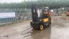 2001 TCM FCG25 2.5t gas driven forklift truck with triple mast & side-shift (s/n A12W03014) (All hour and odometer readings are unverified and unwarranted)