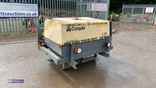 COMPAIR C30 skid mounted compressor