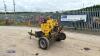 TEREX MBR71 pedestrian roller c/w trailer - 3