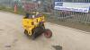 2018 MECALAC MBR vibrator pedestrian roller c/w hydraulics for breakers - 3