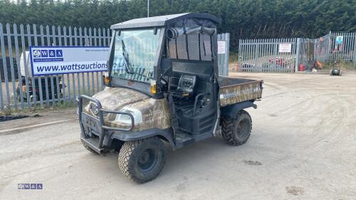 KUBOTA RTV900 4wd diesel utility vehicle, power steering & hydraulic rear tipping body