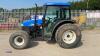 NEW HOLLAND TN75S 4wd super steer 4wd tractor, 2 x spool valves, 3 point linkage, puh, front weights, shuttle, A/c (WX04 VKP) (intermittent drive fault) - 2