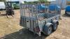 FOR WILLIAMS GD84 2.7t twin axle plant trailer with mesh sides (3386475) - 5