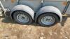 FOR WILLIAMS GD84 2.7t twin axle plant trailer with mesh sides (3386475) - 11