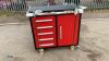 5 Drawer 1 locker mobile work bench (unused) - 2