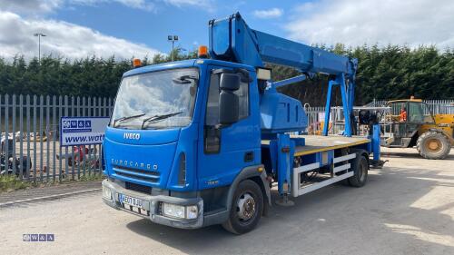 2007 IVECO EURO CARGO 7.5t diesel c/w SKYLIFT cherry picker (AE07 OJU) (MoT 31st May 2025) (V5 & MoT in office)