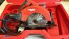 HILTI SCW70 110v circular saw c/w case