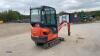 2016 KUBOTA KX016-4 rubber tracked excavator (s/n Z060108)(3274451) with bucket, blade, piped, cab & expanding tracks - 5