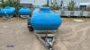 TRAILER ENGINEERING 500gal fast tow water bowser (crack in tank) - 8