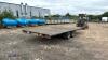 BLUELINE 18' x 7' twin axle 3.5t flatbed trailer - 5