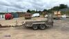 IFOR WILLIAMS 2.7t twin axle plant trailer (3387742) - 2