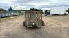 IFOR WILLIAMS 2.7t twin axle plant trailer (3387742) - 4