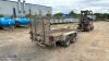 IFOR WILLIAMS 2.7t twin axle plant trailer (3387742) - 5