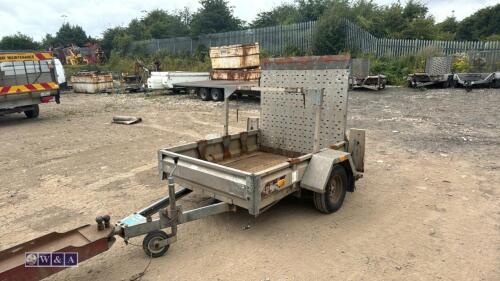 PIKE single axle traffic light trailer