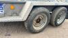 IFOR WILLIAMS 2.7t twin axle plant trailer (3393327) - 9