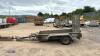 INDESPENSION 2.7t twin axle plant trailer (3212558) - 2