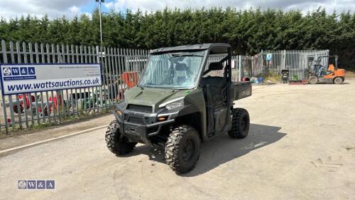 2018 POLARIS RANGER 4wd diesel utility vehicle (PO68 CUC) (V5 in office)