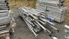 Quantity of aluminium scaffold poles