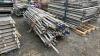 Quantity of aluminium scaffold poles - 4