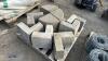 Pallet of quadrant kerbs, internal & external corner kerbs - 2