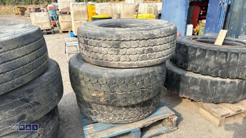 3 x tyres (385/65 R22.5)