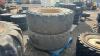 4 x wheels & tyres to suit loading shovel (17.5 R25) - 6