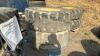 4 x wheels & tyres to suit loading shovel (17.5 R25) - 8