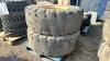 4 x wheels & tyres to suit loading shovel (17.5 R25) - 9