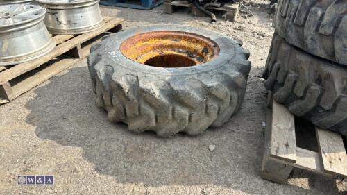 Wheel & tyre to suit JCB (10.5/80-18)