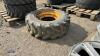 Wheel & tyre to suit JCB (10.5/80-18) - 3