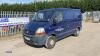 2006 RENAULT MASTER SL33 DCi 100 SWB diesel van (HY06 KXB) (V5 & past MoT's in office) (MoT 3rd May 2025)