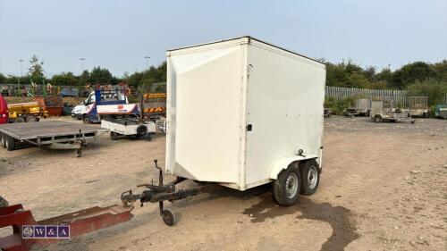 Twin axle box trailer (needs work to chassis)