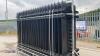 30 x 2m high x 3m long powder coated fencing panels & 31 posts (90m) - 3