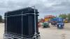 30 x 2m high x 3m long powder coated fencing panels & 31 posts (90m) - 7