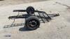 Single axle 2-bike motorbike trailer - 6