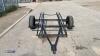 Single axle 2-bike motorbike trailer - 7