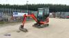 2017 KUBOTA KX016-4 rubber tracked excavator (s/n Z061906)(3313574) with bucket, blade, piped, cab & expanding tracks