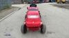 COUNTAX C38H Honda petrol lawn tractor c/w 38'' mulching deck & PGC - 8