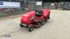 COUNTAX C600 Honda petrol lawn tractor c/w 42'' cutting deck & PGC