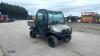 KUBOTA RTVX900 4wd diesel utility vehicle c/w full cab, power steering, hydraulic rear tipping body (YX18 EUW) - 7