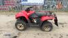 2011 HONDA TRX420 petrol quad bike (YJ61 FZM)(V5 in office) - 2