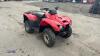 2011 HONDA TRX420 petrol quad bike (YJ61 FZM)(V5 in office) - 7