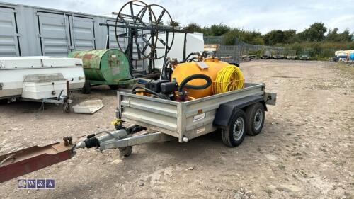 Diesel vacuum tanker trailer