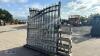 Pair of entrance gate with plain design (suit 14ft entrance) - 2