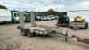 INDESPENSION ALIMAX 3.5t twin axle plant trailer - 7